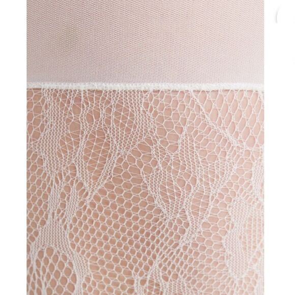 Lace and Opaque Tights Pantyhose2, 2-Packs Size XXXL - Picture 4 of 6